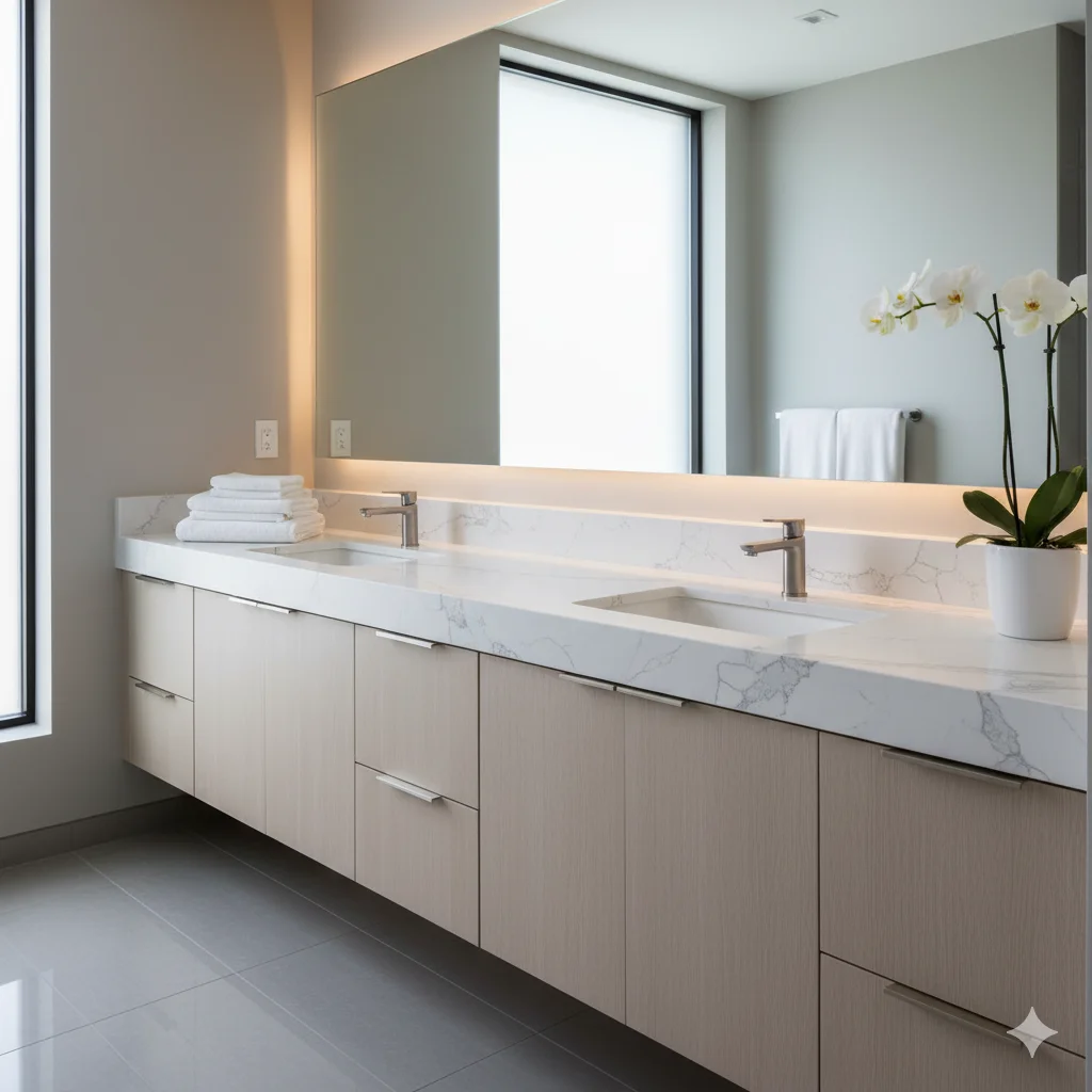 Sample of Quartz Eternal Statuario