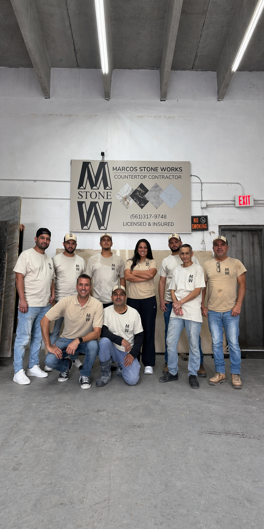 Marcos Stone Works Team